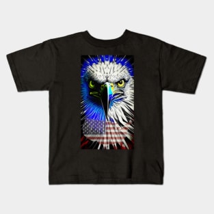 The eagle, our pride Kids T-Shirt